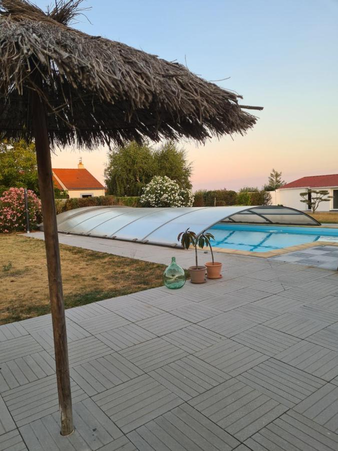Ty Grain De Sel : Logement Privatif Avec Piscine, Jardin Et Patio Chauvé Exterior foto