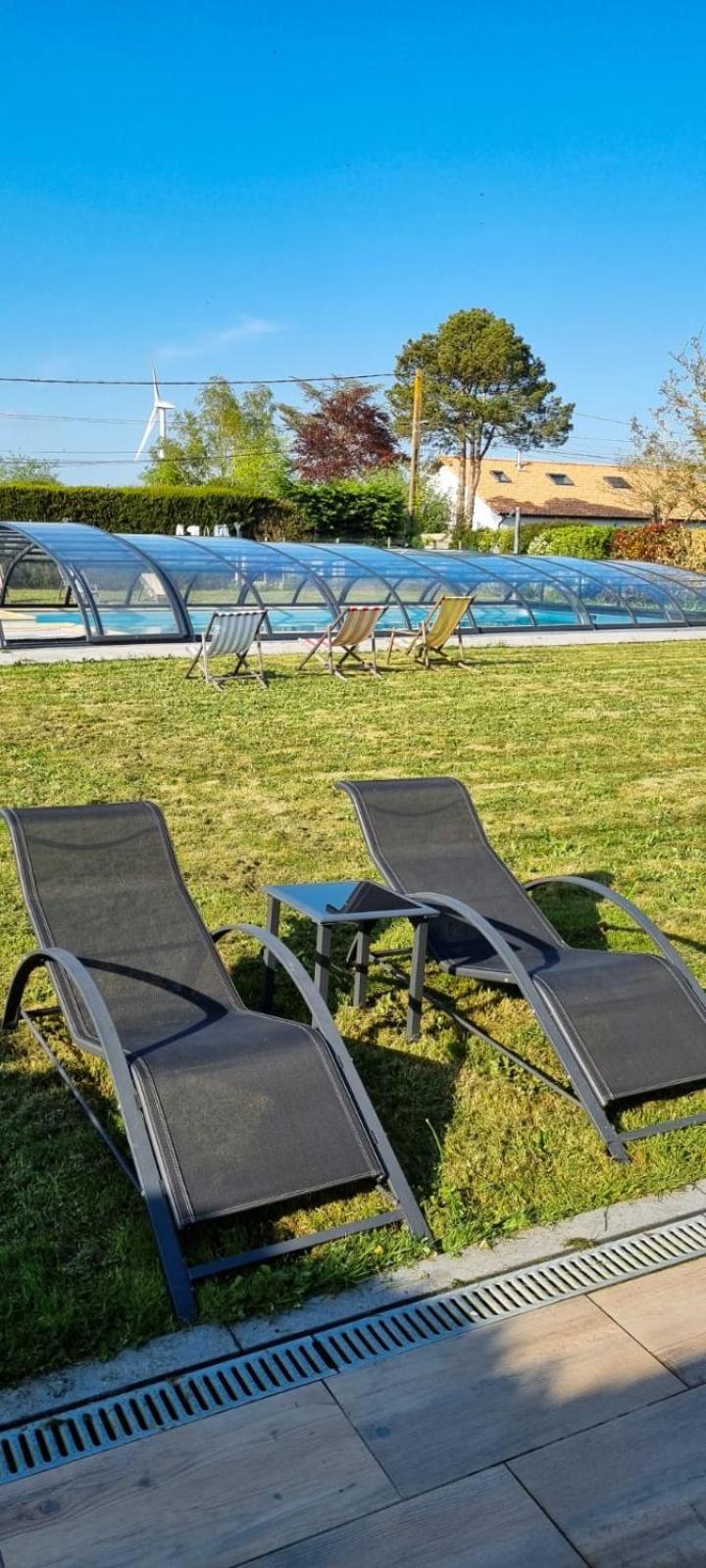 Ty Grain De Sel : Logement Privatif Avec Piscine, Jardin Et Patio Chauvé Exterior foto
